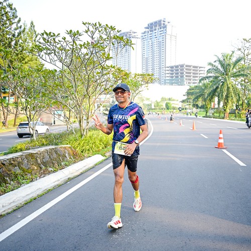 Race photo from BOGORUN 2026