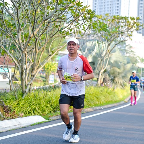Race photo from BOGORUN 2026