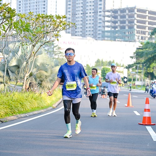 Race photo from BOGORUN 2026
