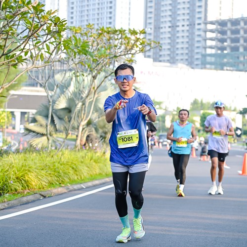 Race photo from BOGORUN 2026
