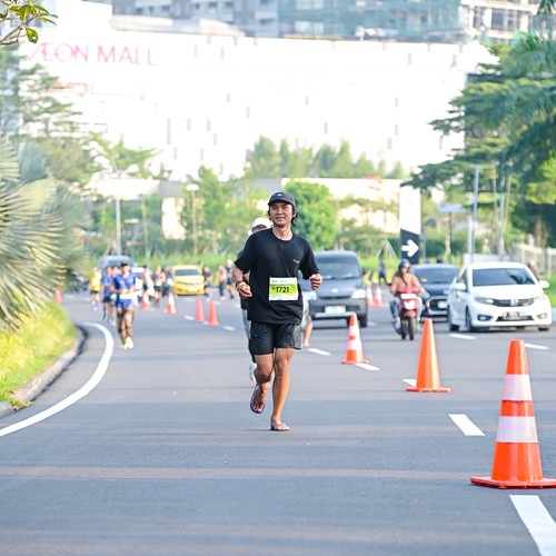 Race photo from BOGORUN 2026