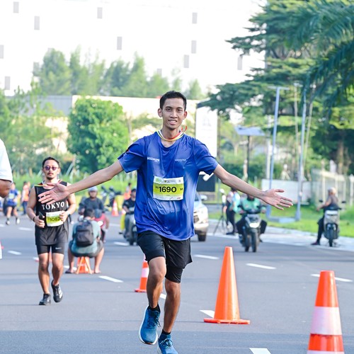 Race photo from BOGORUN 2026