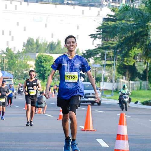 Race photo from BOGORUN 2026