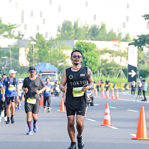Race photo from BOGORUN 2026