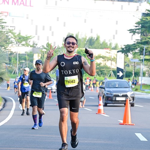Race photo from BOGORUN 2026