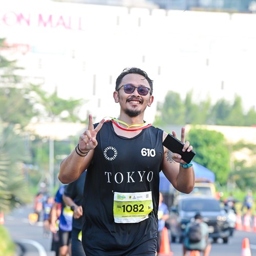 Race photo from BOGORUN 2026