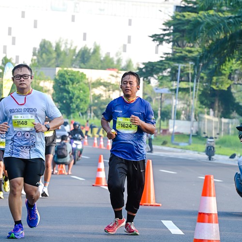 Race photo from BOGORUN 2026