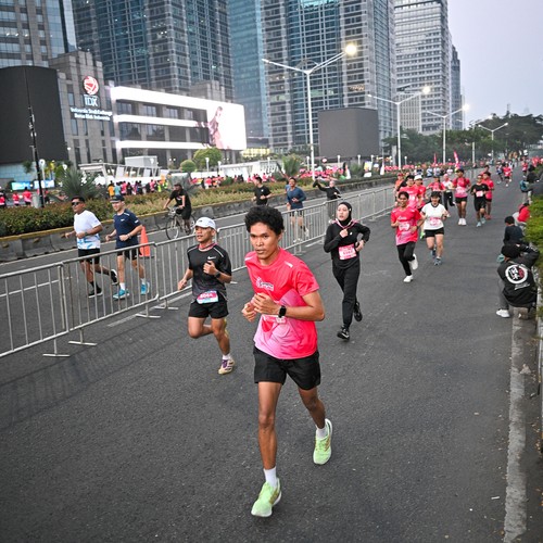 Race photo from SMARTFREN RUN 2026