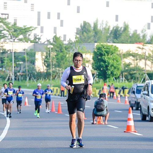 Race photo from BOGORUN 2026