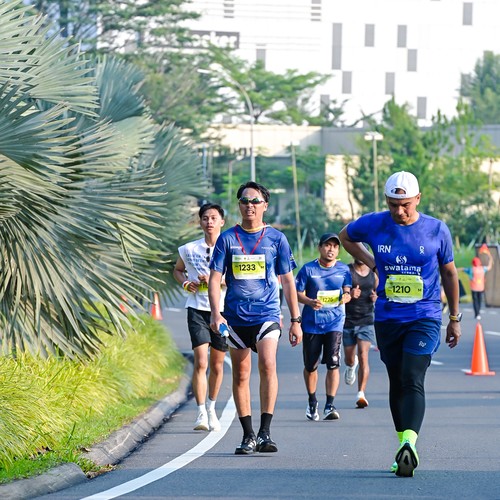 Race photo from BOGORUN 2026