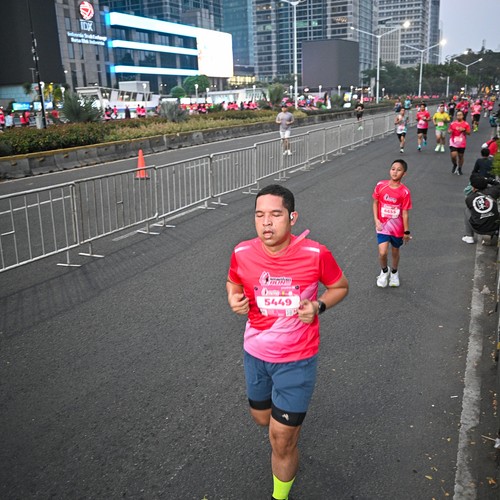 Race photo from SMARTFREN RUN 2026