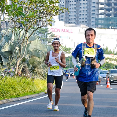 Race photo from BOGORUN 2026