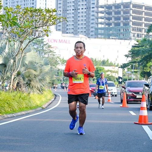 Race photo from BOGORUN 2026