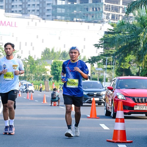 Race photo from BOGORUN 2026