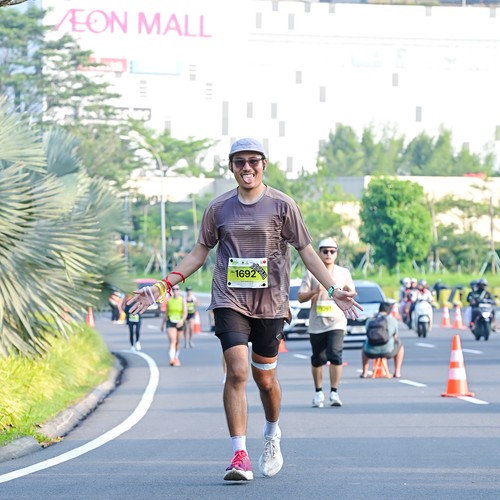 Race photo from BOGORUN 2026