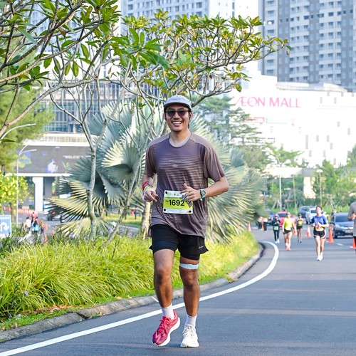 Race photo from BOGORUN 2026