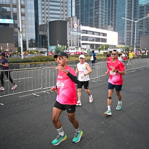 Race photo from SMARTFREN RUN 2026