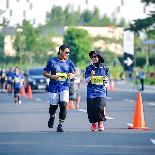 Race photo from BOGORUN 2026