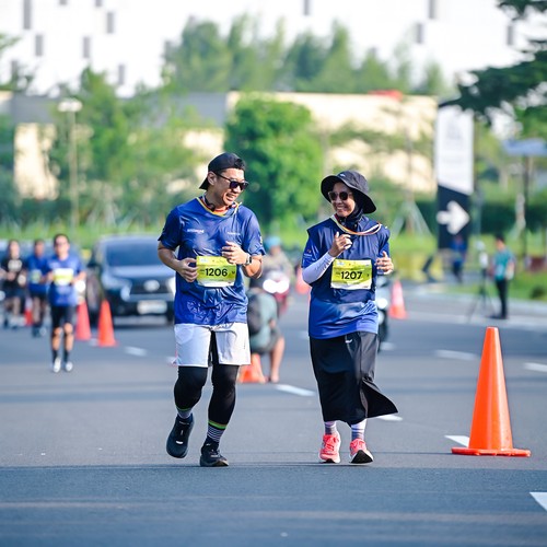 Race photo from BOGORUN 2026