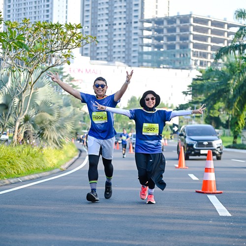 Race photo from BOGORUN 2026