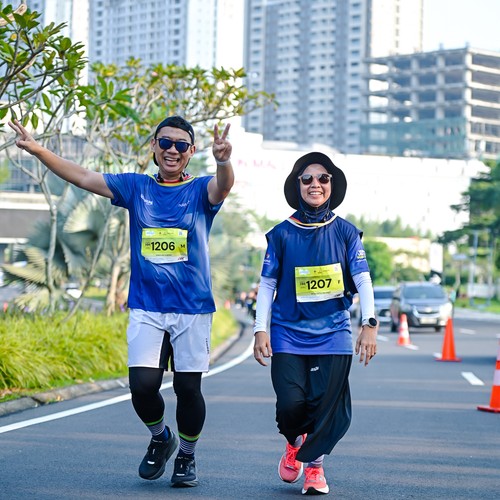 Race photo from BOGORUN 2026