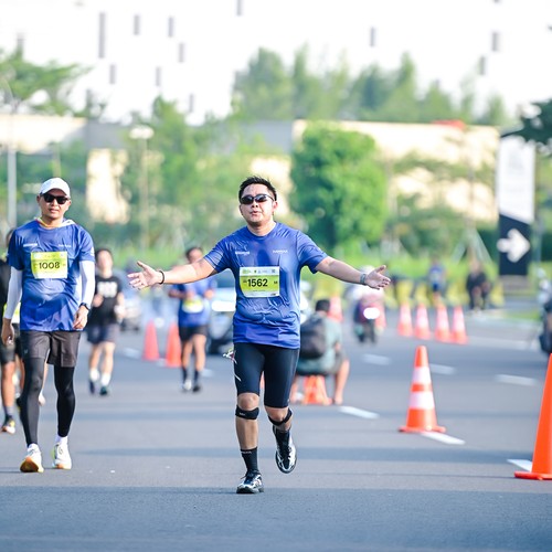 Race photo from BOGORUN 2026
