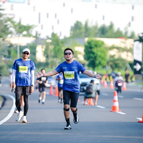 Race photo from BOGORUN 2026