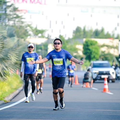 Race photo from BOGORUN 2026