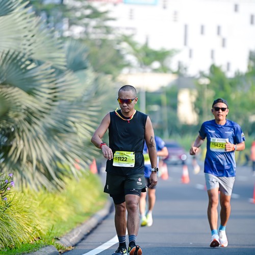 Race photo from BOGORUN 2026