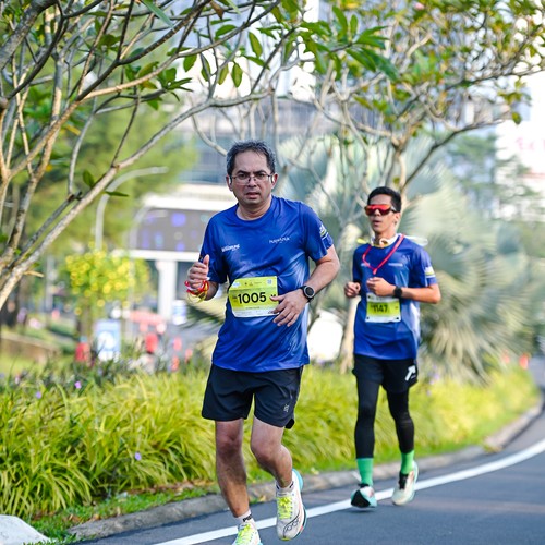 Race photo from BOGORUN 2026