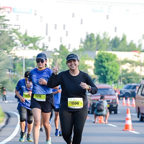 Race photo from BOGORUN 2026
