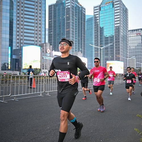 Race photo from SMARTFREN RUN 2026
