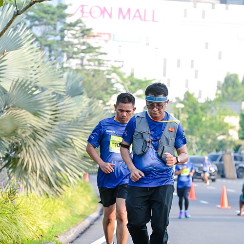 Race photo from BOGORUN 2026