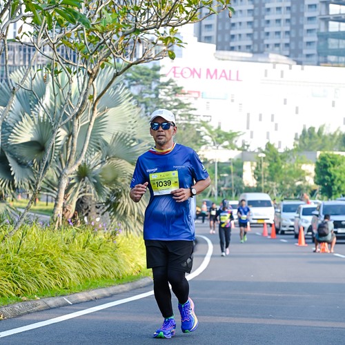 Race photo from BOGORUN 2026