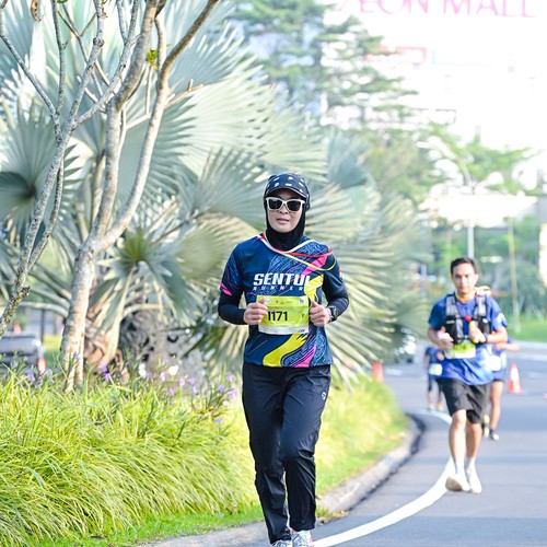 Race photo from BOGORUN 2026