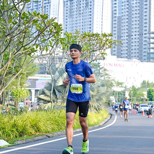 Race photo from BOGORUN 2026