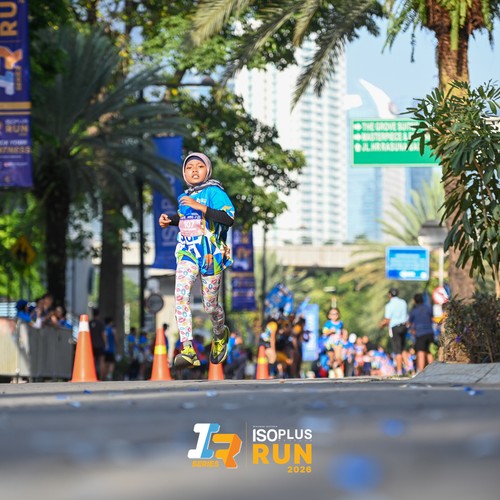 Race photo from ISOPLUS RUN 2026 - JAKARTA