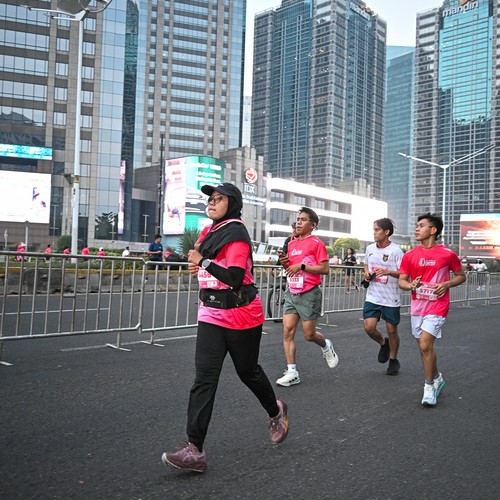 Race photo from SMARTFREN RUN 2026