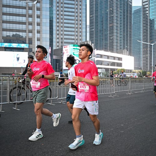 Race photo from SMARTFREN RUN 2026