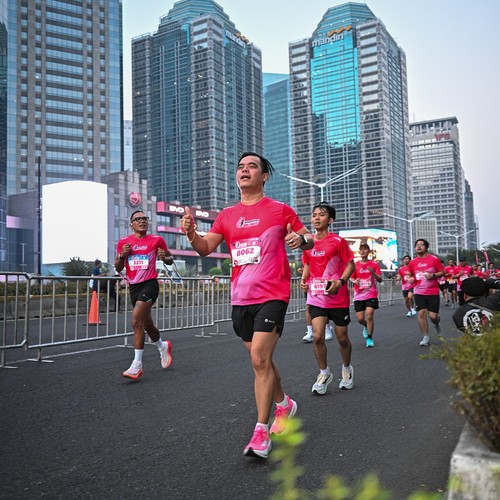 Race photo from SMARTFREN RUN 2026