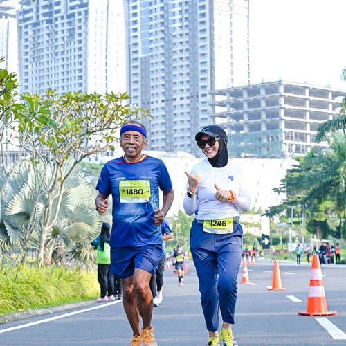 Race photo from BOGORUN 2026