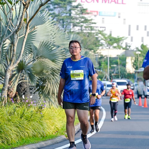 Race photo from BOGORUN 2026