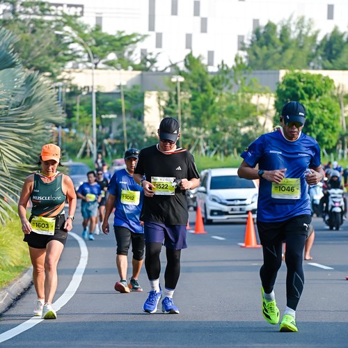 Race photo from BOGORUN 2026