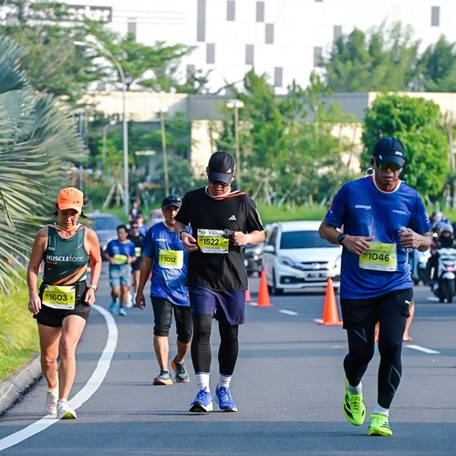 Race photo from BOGORUN 2026
