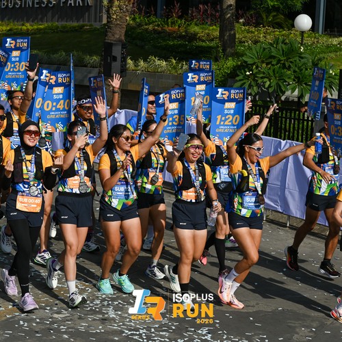 Race photo from ISOPLUS RUN 2026 - JAKARTA