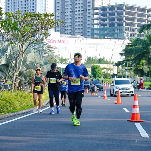 Race photo from BOGORUN 2026