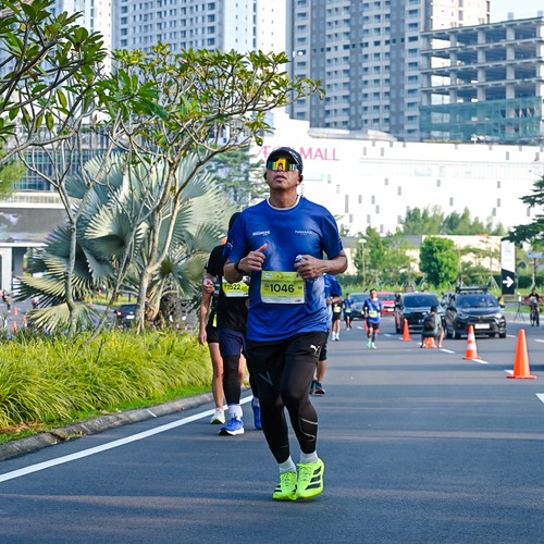 Race photo from BOGORUN 2026