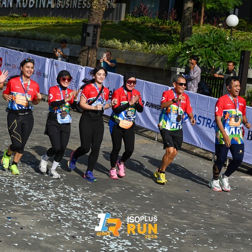 Race photo from ISOPLUS RUN 2026 - JAKARTA