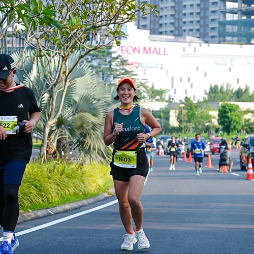 Race photo from BOGORUN 2026