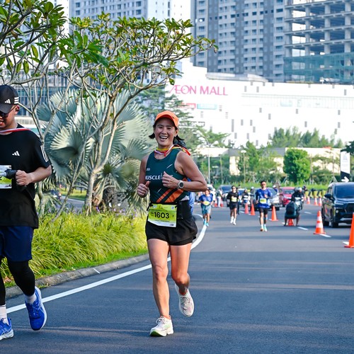 Race photo from BOGORUN 2026
